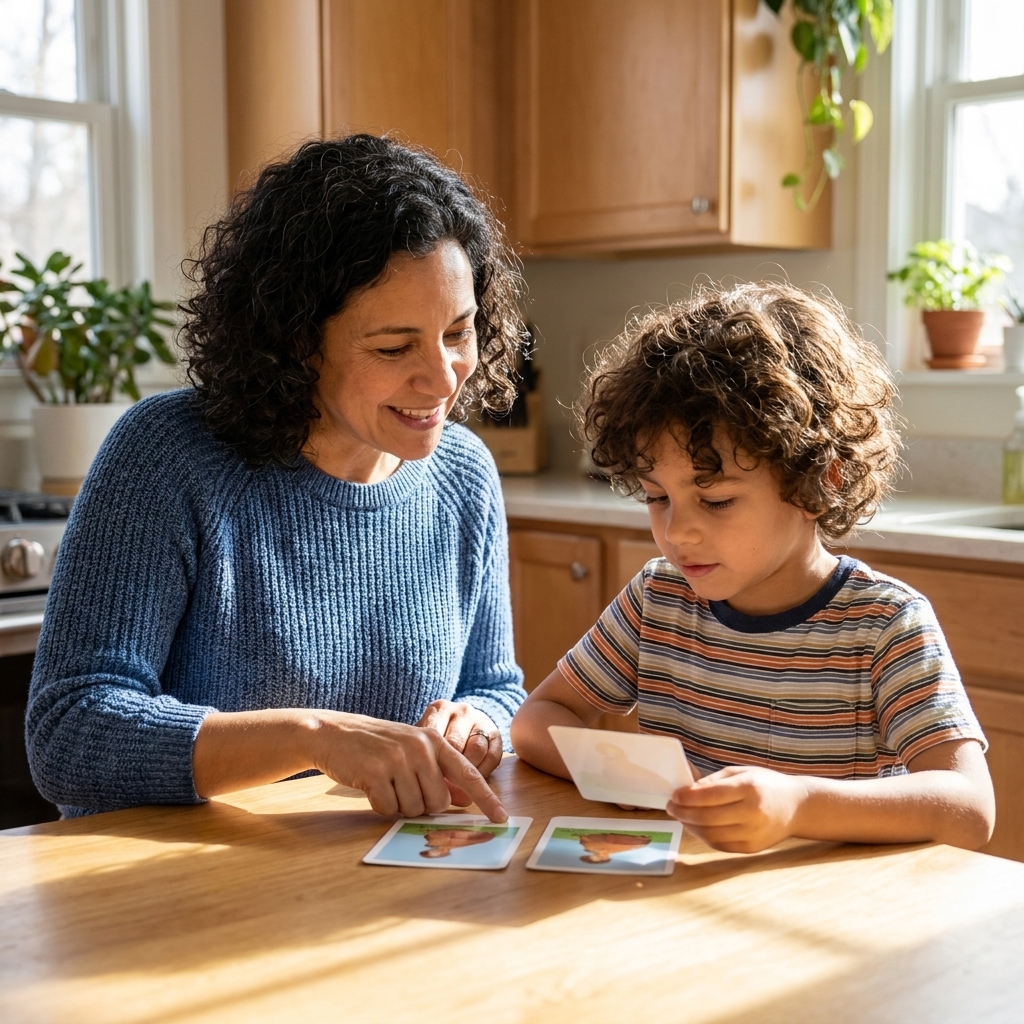 Introducing a Second Language at Home in Elementary School